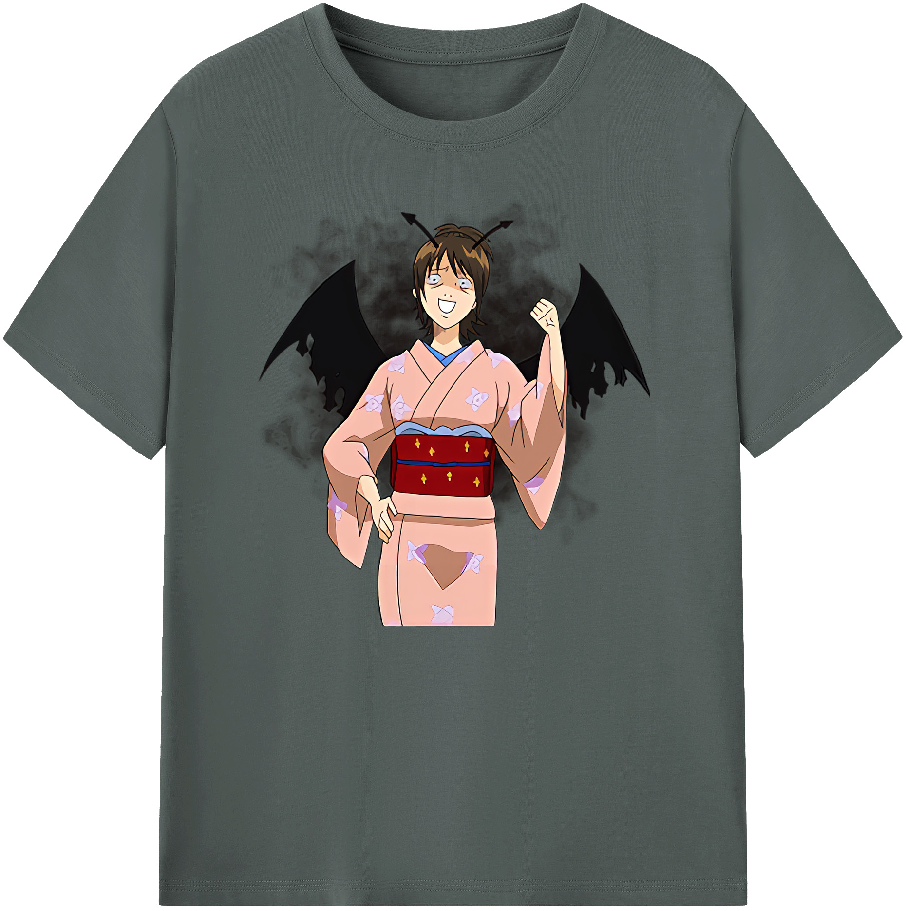 （画像用） ぎんたま 坂田銀時（さかたぎんとき） 神楽 志村新八（しむら しんぱち） GINTAMA Sakata Gintoki Kagura Shimura Shinpachi 綿100％ メンズ半袖Tシャツ｜肌触りやわらか＆通気性